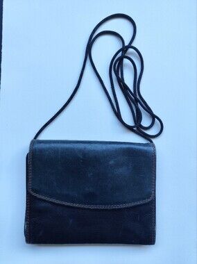Derek Alexander Multi‑Color Leather Wallet / Crossbody